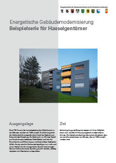 Energetische Gebäudemodernisierung