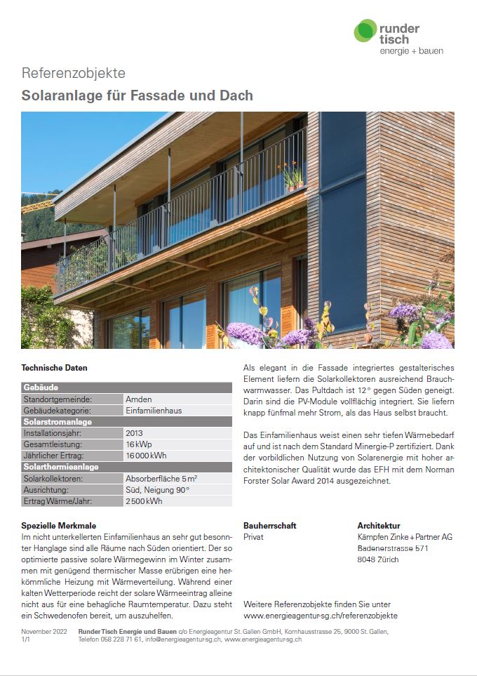 EFH in Amden