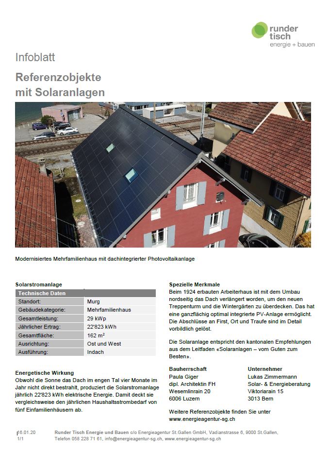 Mehrfamilienhaus in Murg